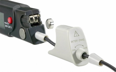 Egykezes stiftmultiméter, toll multiméter 400mA AC/DC Voltcraft VC-86 5. kép