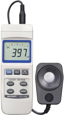 Digitális fénymérő, Voltcraft LX 1108