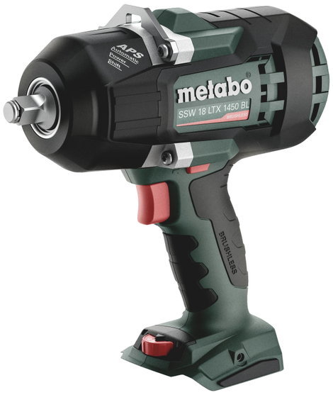 Metabo SSW 18 LTX 1450 BL 602401850 Akkus ütvecsavarozó 18 V Vele szállított akkuk száma 0 kefe nélk