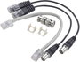 Koax kábel teszter, UTP, LAN hálózati kábel teszter RJ45, BNC csatlakozókhoz, kábelekhez Voltcraft C 3. bélyegkép