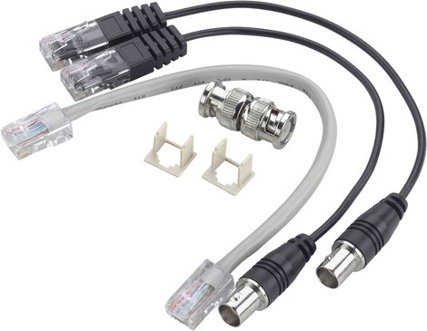Koax kábel teszter, UTP, LAN hálózati kábel teszter RJ45, BNC csatlakozókhoz, kábelekhez Voltcraft C 3. kép