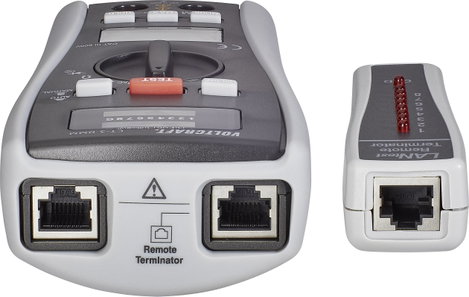 Vezetékvizsgáló koax kábel teszter, UTP, LAN hálózati kábel teszter RJ11/RJ45, BNC kábelekhez Voltcr 4. kép