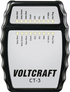 HDMI kábel teszter Voltcraft CT-3