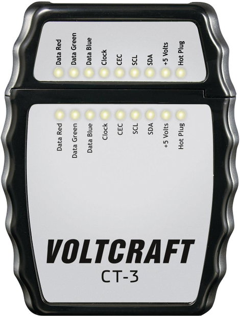 HDMI kábel teszter Voltcraft CT-3