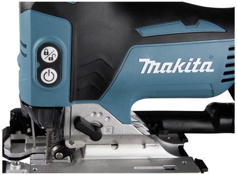 Makita Akkus asztali fűrész DJV181RTJ akkuval, Töltővel, Hordtáskával 18 V 5.0 Ah 11. kép