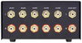Dynavox AUX-S RCA audio switch Fém ház Ezüst 4. bélyegkép