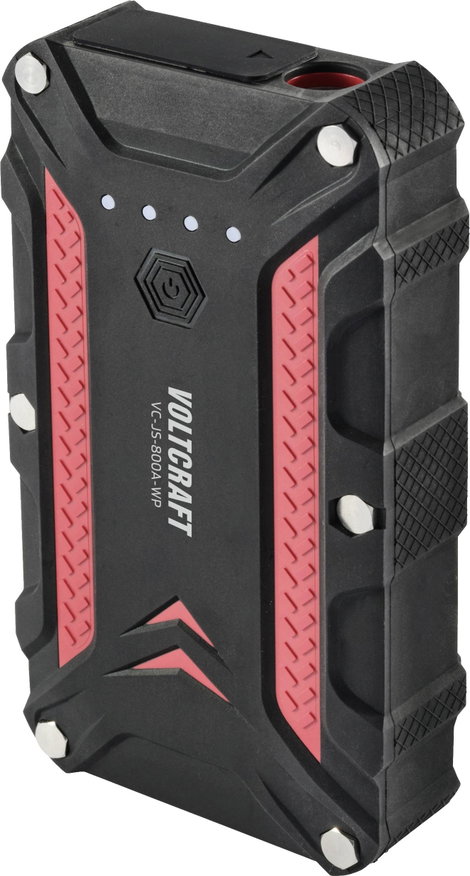 Autós gyorsindító 400 A, 2 db USB alj, IP68, Voltcraft VC-JS-800A-WP VC-14064700 2. kép