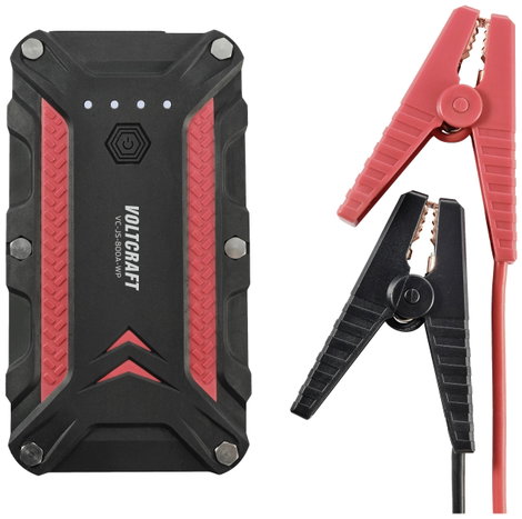 Autós gyorsindító 400 A, 2 db USB alj, IP68, Voltcraft VC-JS-800A-WP VC-14064700 4. kép