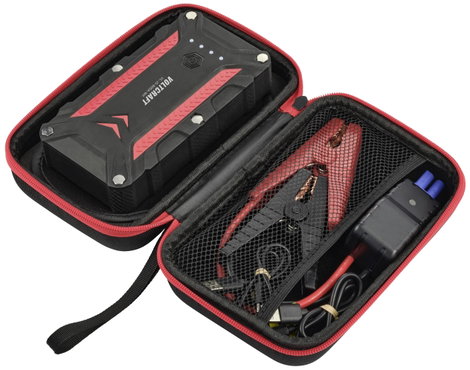Autós gyorsindító 400 A, 2 db USB alj, IP68, Voltcraft VC-JS-800A-WP VC-14064700 8. kép
