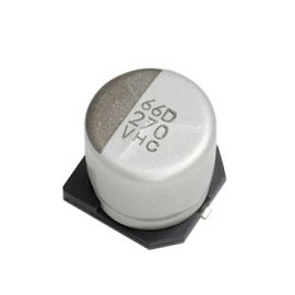 Nippon Chemi-Con HHXC250ARA101MF80G Elektrolit kondenzátor SMD 100 µF 25 V 20 % (Ø x H) 6.30 mm x 7.
