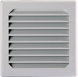 Elmeko LV 80 230V AC Szűrőszellőző 230 V/AC 5 W (Sz x Ma x Mé) 80 x 80 x 44.5 mm 1 db