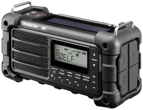 Sangean MMR-99 Kültéri rádió DAB+, DAB, URH Vészhelyzeti rádió, Bluetooth® Napelem, Fröccsenő víz el 11. kép
