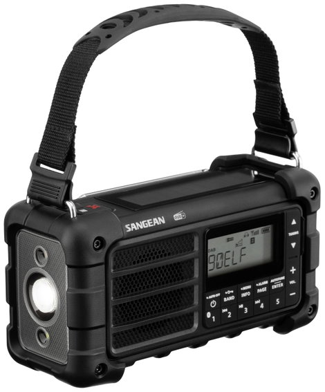 Sangean MMR-99 Kültéri rádió DAB+, DAB, URH Vészhelyzeti rádió, Bluetooth® Napelem, Fröccsenő víz el 7. kép