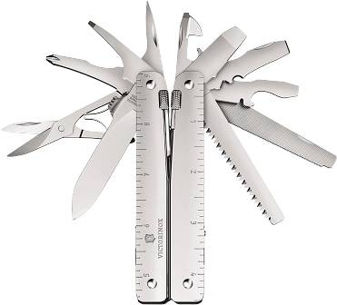 Victorinox Swiss Tool MX 3.0327.MN Többfunkciós szerszám Funkciószám 26 Ezüst