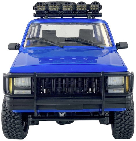 Amewi JC-X12 Scale Kék Brushed 1:12 RC modellautó Elektro Terepjáró 4WD RtR 2,4 GHz Akkuval és töltő 5. kép