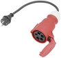 AS Schwabe 61371 Áram Átalakító kábel 16 A Fekete 0.3 m H07RN-F 3G 2,5 mm² bélyegkép
