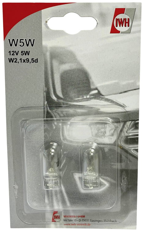 IWH 019364 Jelző fényforrás W5W 5 W 12 V