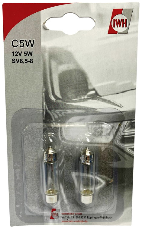 IWH 019357 Szoffita fényforrás C5W 5 W 12 V 2. kép