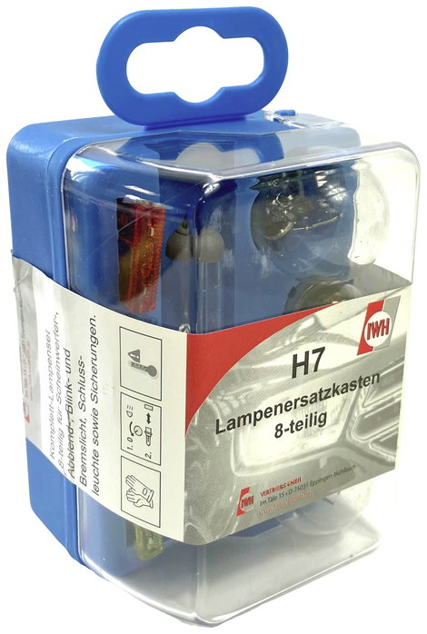 IWH 019367 Halogén izzó tartalék lámpadoboz H7 55 W, 5 W, 21 W 12 V 2. kép