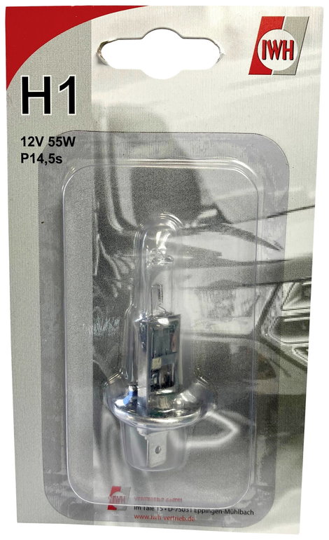 IWH 019352 Halogén fényforrás H1 55 W 12 V 2. kép