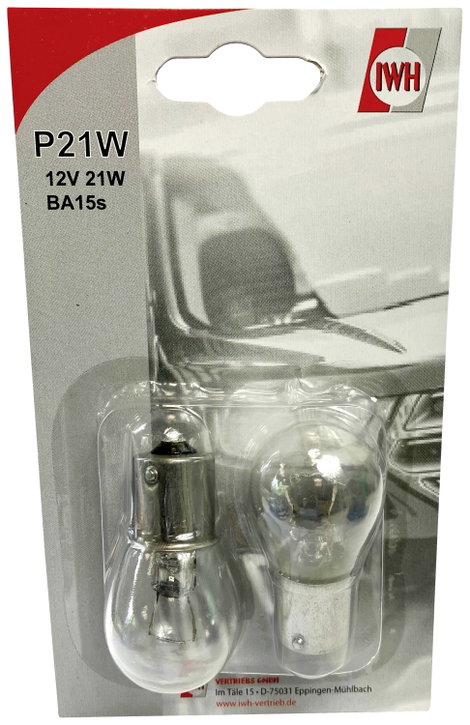 IWH 019359 Jelző fényforrás P21W 21 W 12 V 2. kép