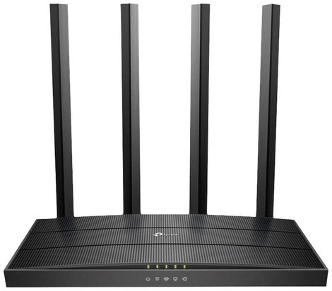 TP-LINK Archer C6 WLAN router 2.4 GHz, 5 GHz 1.2 GBit/s 3. kép