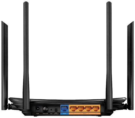TP-LINK Archer C6 WLAN router 2.4 GHz, 5 GHz 1.2 GBit/s 5. kép