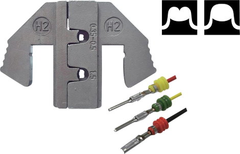 TOOLCRAFT PLE-0H2 TO-8412528 Krimpelő pecsét AMP Superseal 1.5 0.35 - 1.5 mm² Alkalmas márka TOOLCRA 2. kép