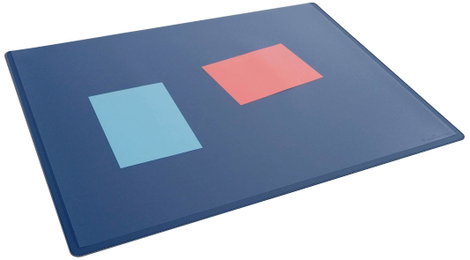 Durable 722207 Asztali alátét Sötétkék, Átlátszó (Sz x Ma) 530 mm x 400 mm 2. kép