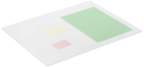 Durable 712219 Asztali alátét Átlátszó (Sz x Ma) 530 mm x 400 mm 2. kép