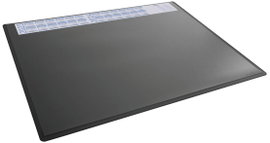 Durable 722301 Asztali alátét 4 éves naptár Fekete, Átlátszó (Sz x Ma) 650 mm x 500 mm