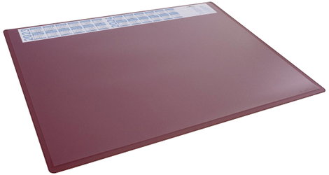 Durable 722303 Asztali alátét 4 éves naptár Piros, Átlátszó (Sz x Ma) 650 mm x 500 mm