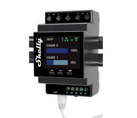 Shelly Pro Dual Cover & Shutter PM Kontroller Bluetooth, Wi-Fi