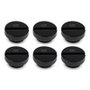 Alphacool Eiszapfen Verschlussschraube G1/4, schwarz Vízhűtés fitting bélyegkép