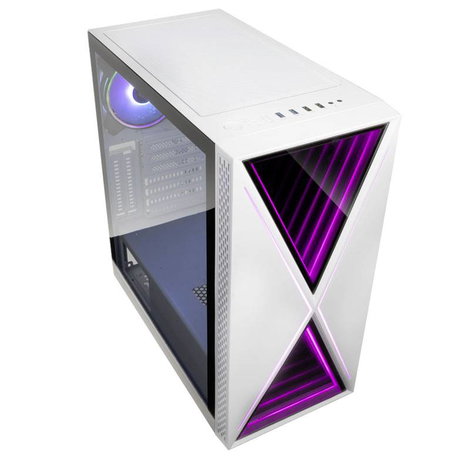 Kolink Void X ARGB Számítógép ház, Gaming doboz Fehér 2. kép