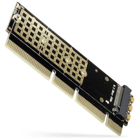 AXAGON PCEM2-1U 1 port PCI Express kártya PCIe Alkalmas: M.2 PCIe NVMe SSD 3. kép
