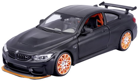 Maisto BMW M4 GTS, mattschwarz 1:24 Autómodell