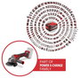 Einhell TP-AG 18/125 CE Q Li - Solo Power X-Change Professional 4431155 Akkus sarokcsiszoló 125 mm 1 2. bélyegkép