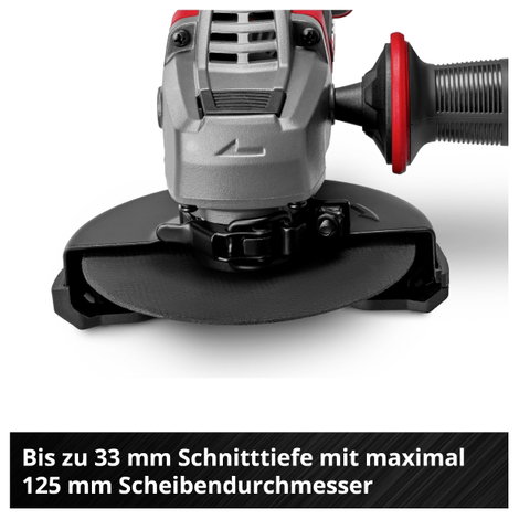 Einhell TP-AG 18/125 CE Q Li - Solo Power X-Change Professional 4431155 Akkus sarokcsiszoló 125 mm 1 5. kép