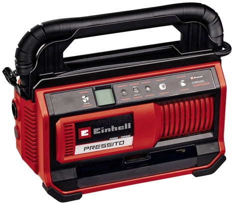Einhell 4020420 Akkus kompresszor PRESSITO 18/25 Power X-Change 11 bar Digitális kijelző 2. kép