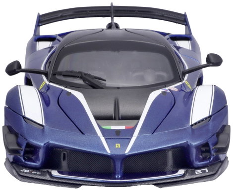Bburago Ferrari R&P FXX-K EVO, blau #27 1:18 Autómodell 4. kép