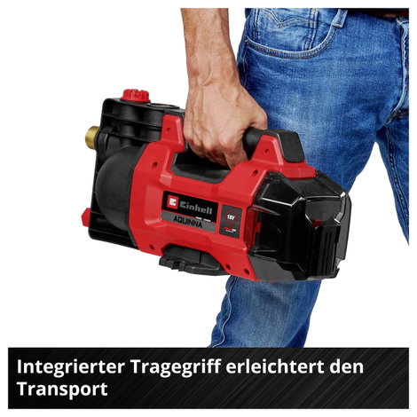 Einhell AQUINNA 18/28 Power X-Change Akkus kerti szivattyú 2800 l/óra 25 m 8. kép