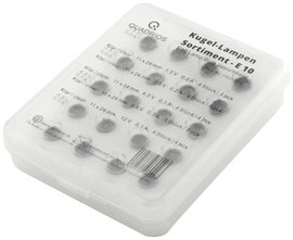 Quadrios 1802O018 Skálaizzó 1.5 V, 2.5 V, 4.5 V, 4.8 V, 12 V Foglalat E10 20 rész