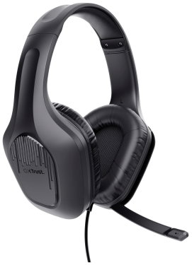 Trust GXT415 ZIROX Gamer Over Ear headset Vezetékes Stereo Fekete