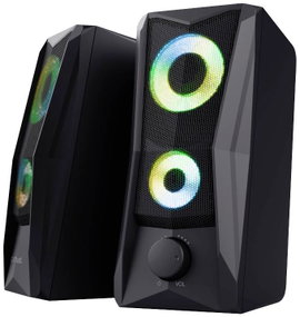Trust GXT606B JAVV RGB Számítógép hangszóró Vezetékes 12 W Fekete