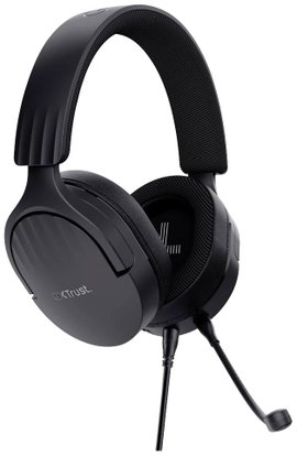 Trust GXT 489 Fayzo Gamer Over Ear headset Vezetékes Stereo Fekete