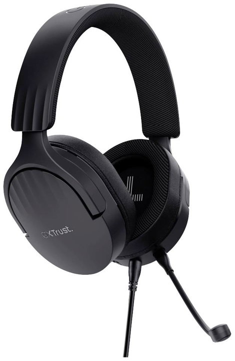 Trust GXT 489 Fayzo Gamer Over Ear headset Vezetékes Stereo Fekete