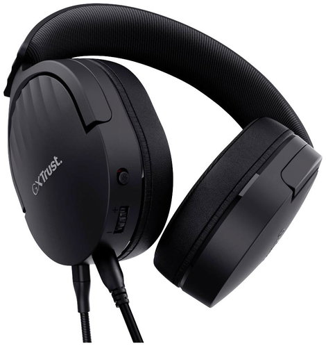 Trust GXT 489 Fayzo Gamer Over Ear headset Vezetékes Stereo Fekete 2. kép