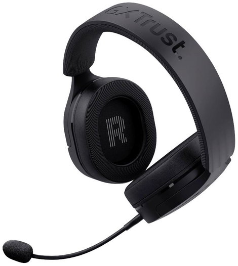 Trust GXT 489 Fayzo Gamer Over Ear headset Vezetékes Stereo Fekete 4. kép