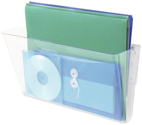 Deflecto DocuPocket 73101 Fali prospektustartó Átlátszó DIN A4, fekvő 1 db (Sz x Ma x Mé) 331 x 190